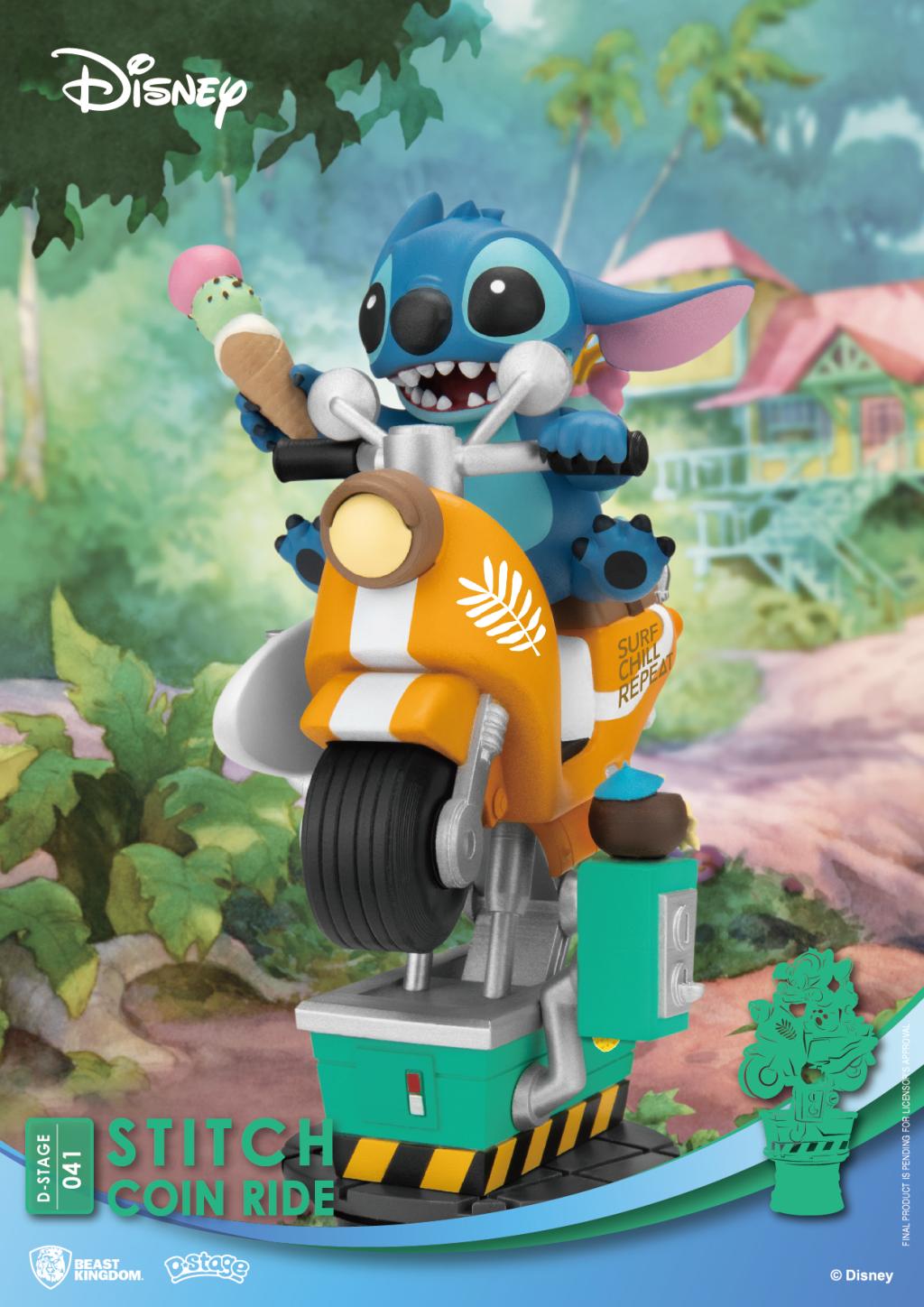 LILO & STITCH - Stitch Coin Ride - Diorama D-Stage 15.5cm