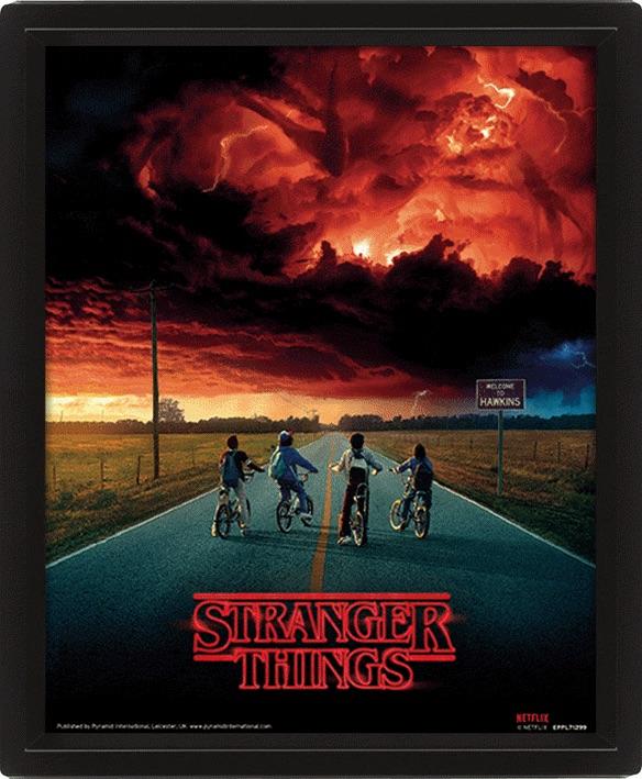STRANGER THINGS - 3D Lenticular Poster 26X20 - Mind Flayer