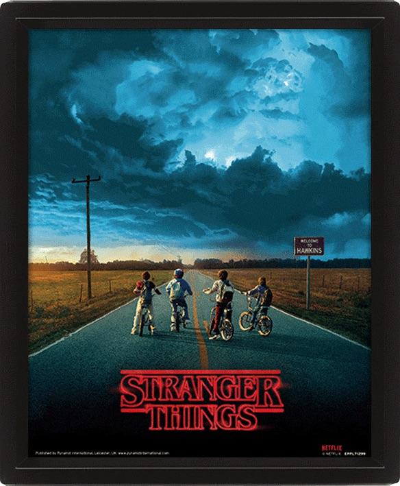 STRANGER THINGS - 3D Lenticular Poster 26X20 - Mind Flayer