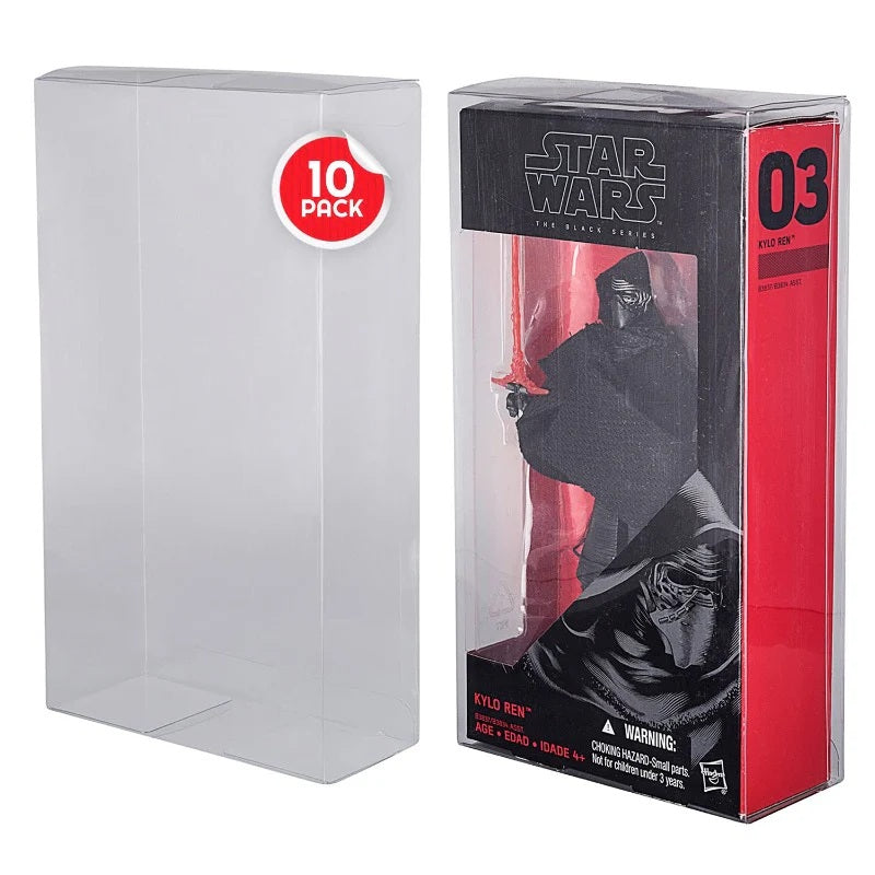 EVORETRO - PET Protector For Black Series 15cm Action Figure 10pc