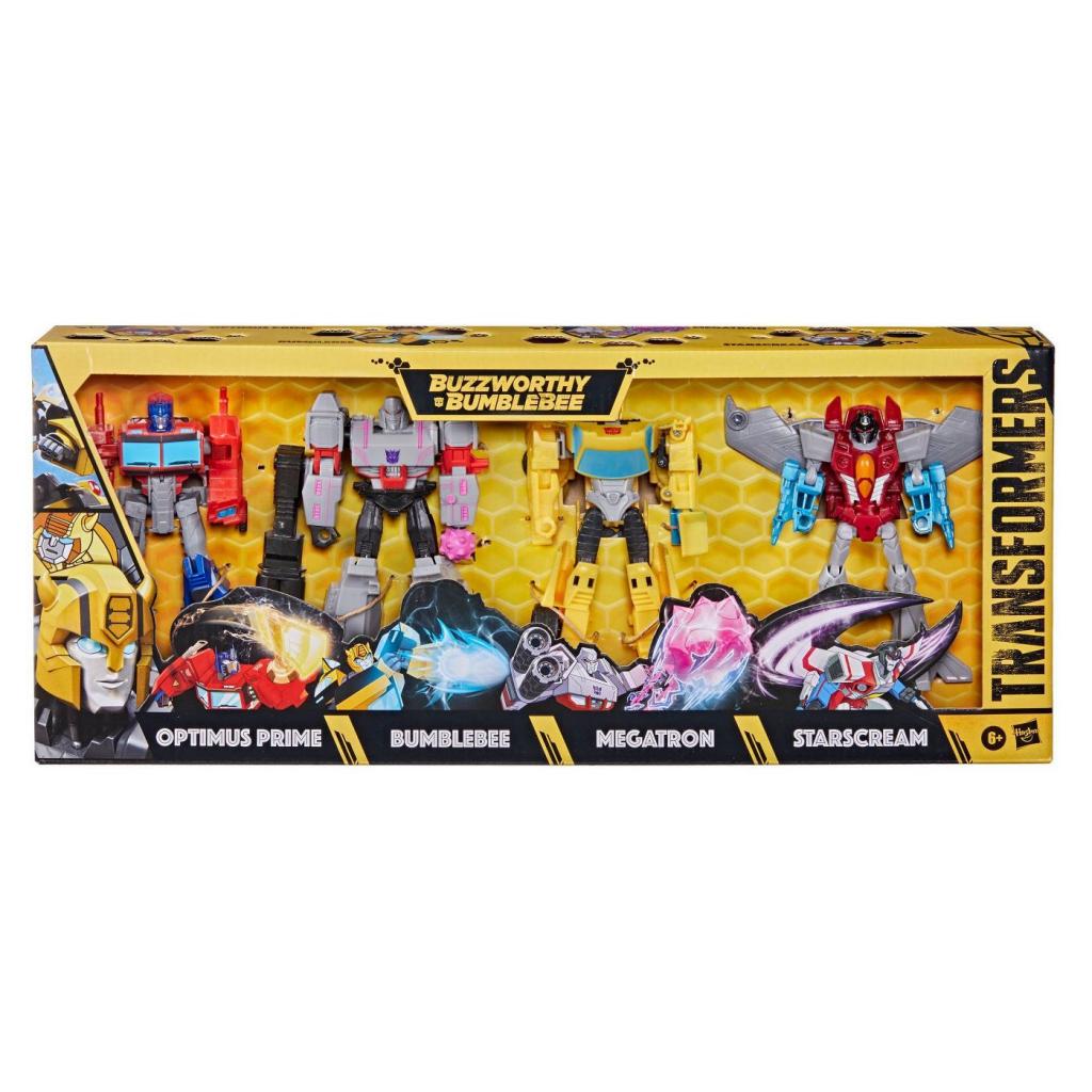 TRANSFORMERS - Buzzworthy Bumblebbe Warrior Pack 4 - Figure Hasbro