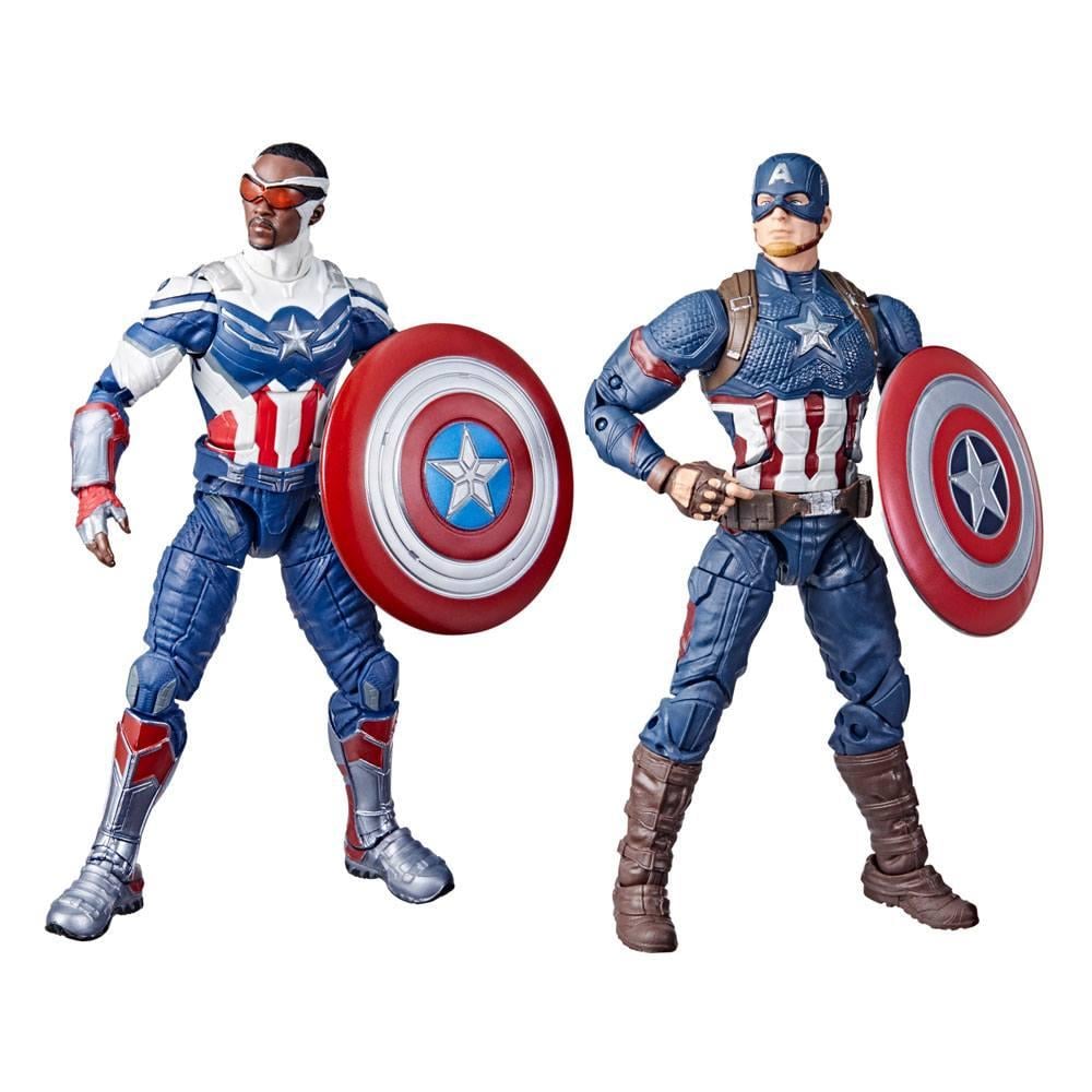 MARVEL - Pack Cap. America: Wilson + Rogers - Figurine Marvel Legends