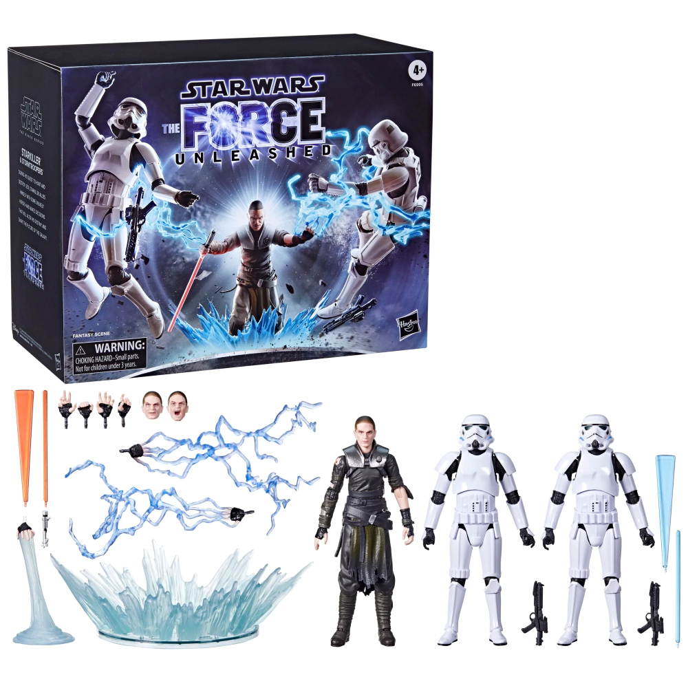 STAR WARS - Starkiller & Stormtroopers - Figure Black Series 15cm