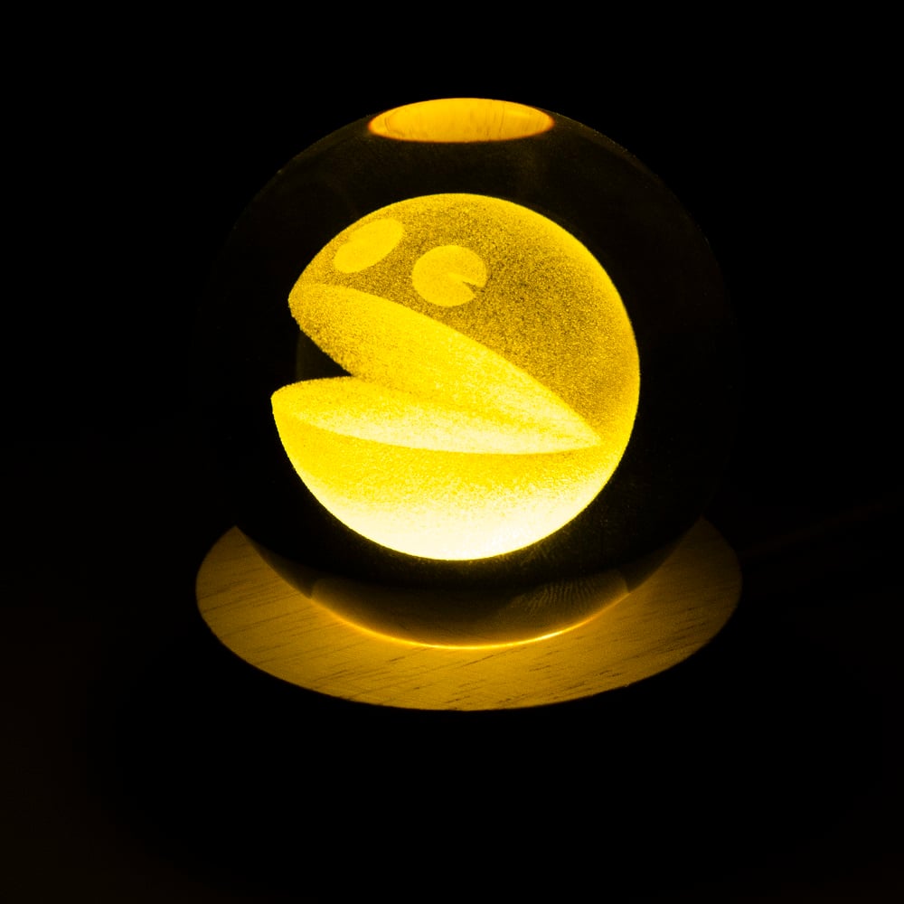 PAC-MAN - Cristal Ball - Lampe d'Ambiance