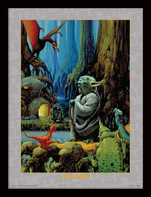 STAR WARS - Collector Print HQ 32X42 - Yoda