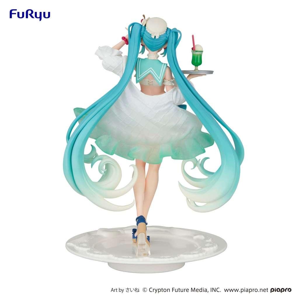 HATSUNE MIKU - SweetSweets Series Melon Soda Float - Statue 18cm