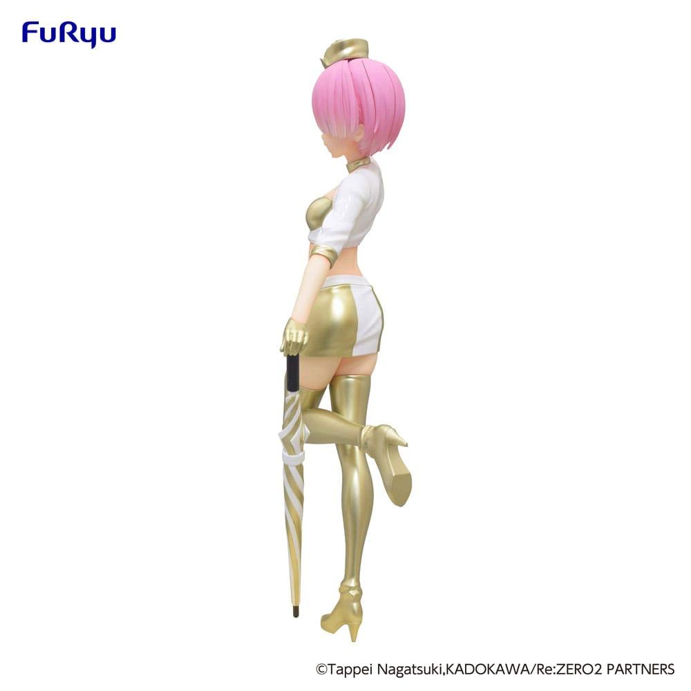 RE ZERO - Ram "Grid Girl" - Statue Trio-Try-It 21cm