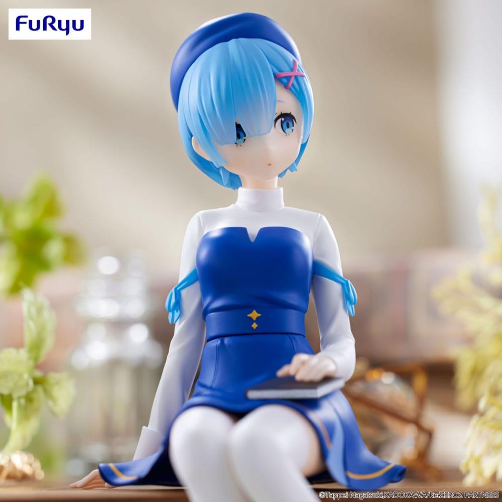 RE ZERO - Rem "Book Girl" - Statue Noodle Stopper 15cm