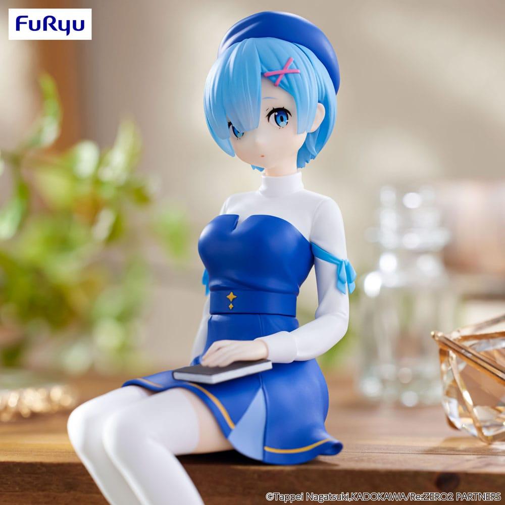 RE ZERO - Rem "Book Girl" - Statue Noodle Stopper 15cm