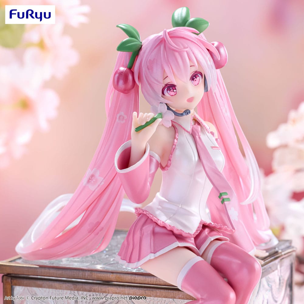 HATSUNE MIKU - Miku 2024 Pearl Color - Statue Noodle Stopper 15cm