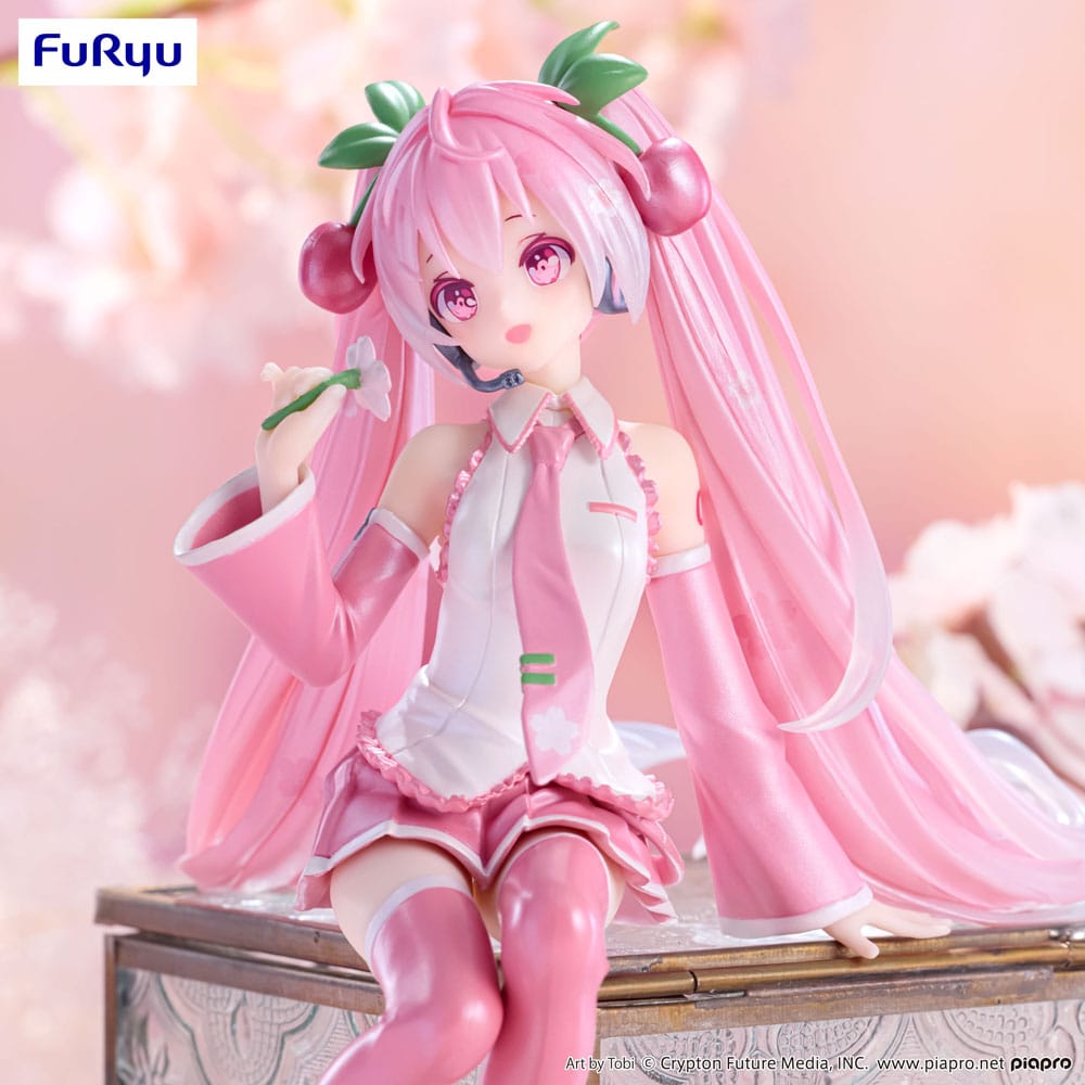 HATSUNE MIKU - Miku 2024 Pearl Color - Statue Noodle Stopper 15cm