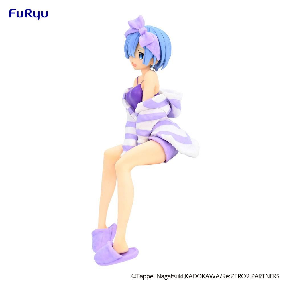 RE ZERO - Rem "Room Wear Purple" - Statue PVC Noodle Stopper 14cm