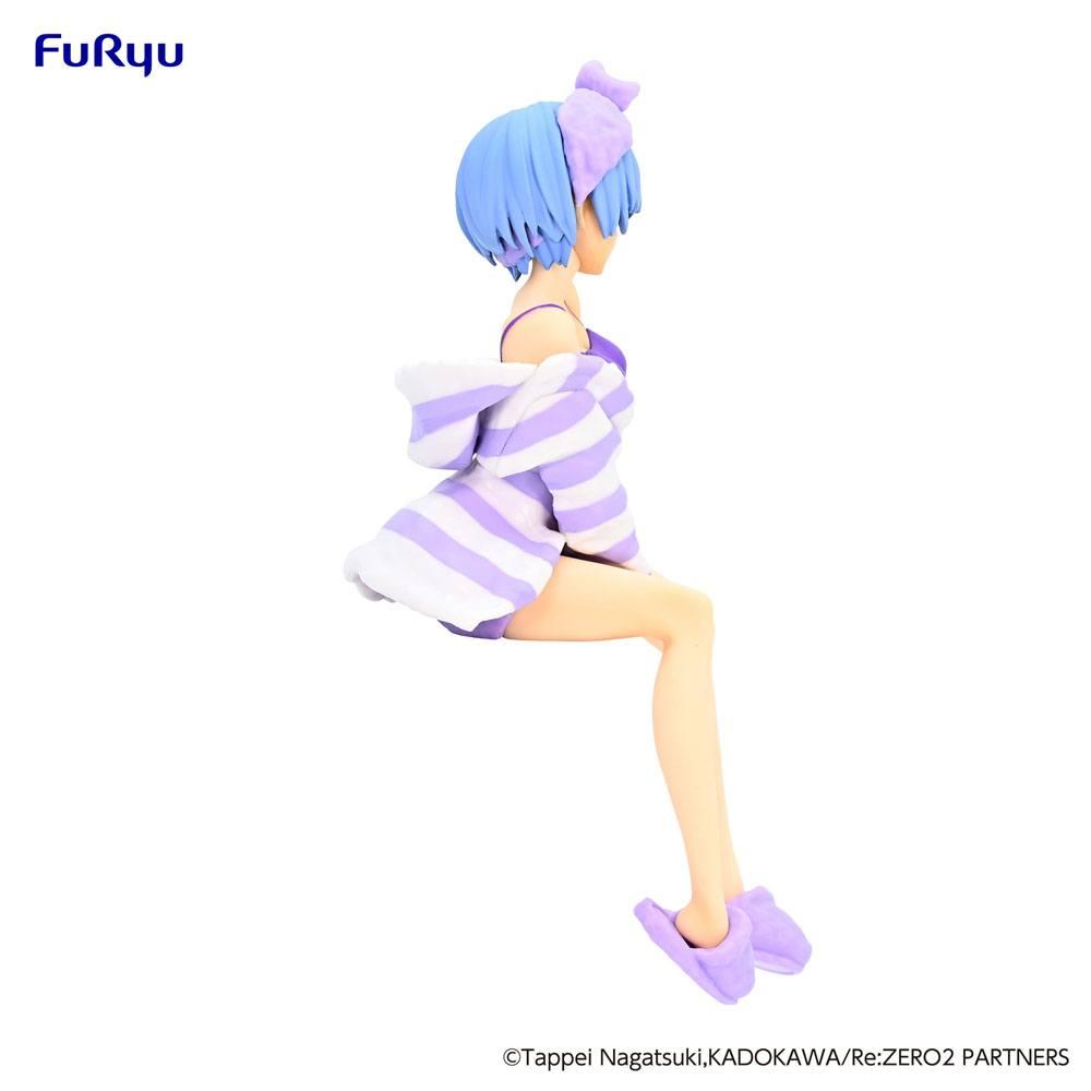 RE ZERO - Rem "Room Wear Purple" - Statue PVC Noodle Stopper 14cm