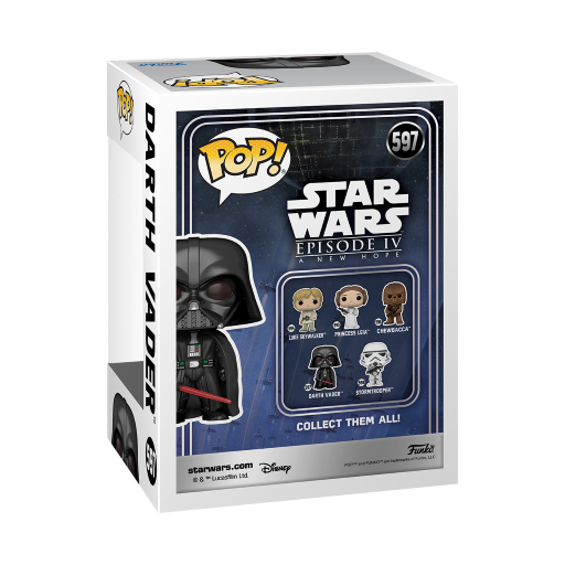 STAR WARS - POP N° 597 - Dark Vador