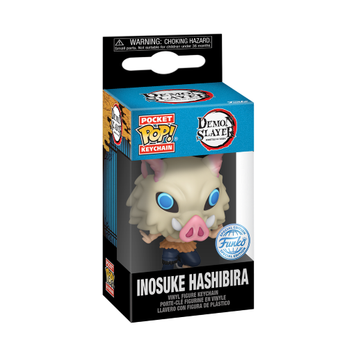 DEMON SLAYER - Pocket Pop Keychains - 7th Form Inosuke