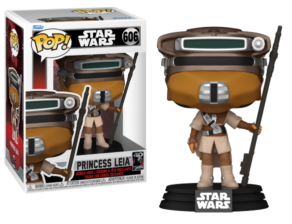STAR WARS 6 "40TH ANNIVERSARY" - POP N° 606 - Leia "Boushh"