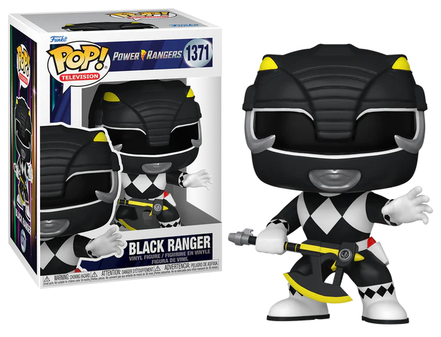MIGHTY MORPHIN POWER RANGERS 30TH - POP TV N° 1371 - Black Ranger