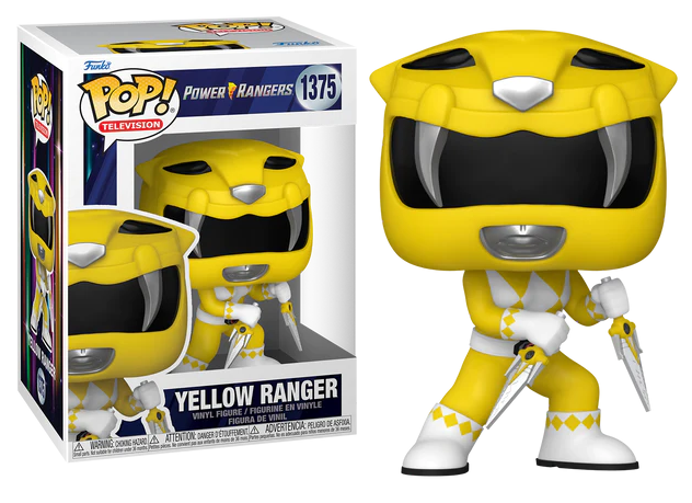 MIGHTY MORPHIN POWER RANGERS 30TH - POP TV N° 1375 - Yellow Ranger