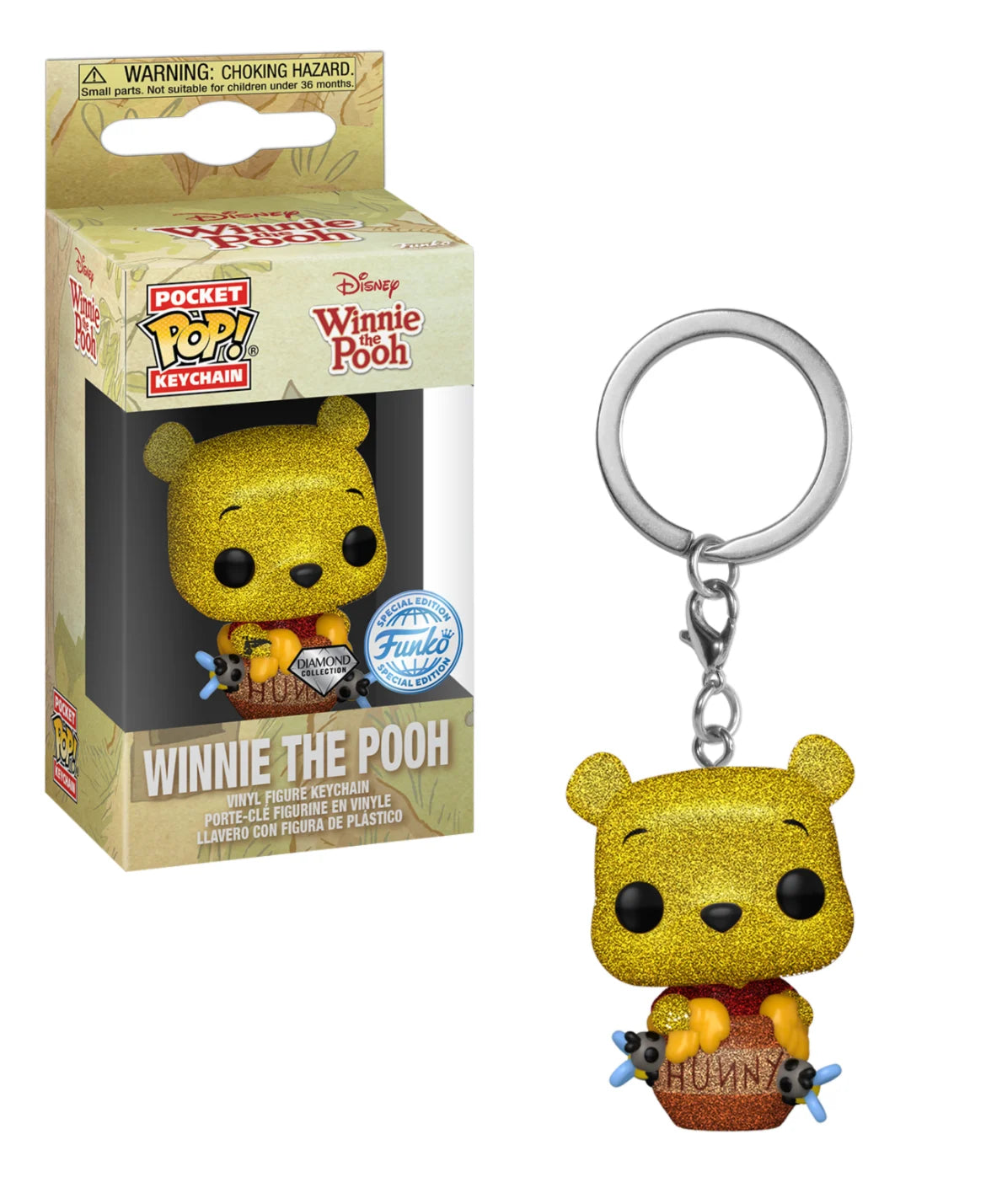 DISNEY - Pocket Pop Keychains - Winnie The Pooh (DGLT)