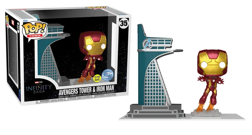 AVENGERS 2 - POP TOWN N° 35 - Avengers Towers with Iron Man (GW)
