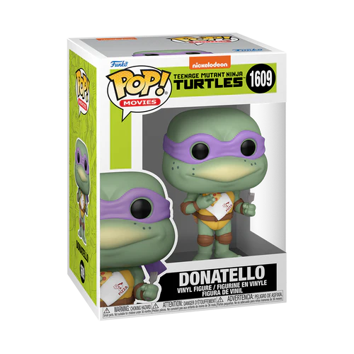 LES TORTUES NINJAS - POP Movie N° 1609 - Donatello avec Pizza