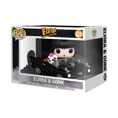 ELVIRA - POP Ride DLX N° 311 - Elvira avec Macabre Mobile