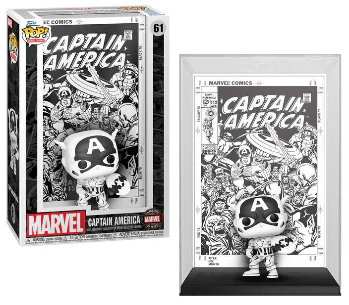 MARVEL 85TH - POP Comic Cover N° 61 - Captain America