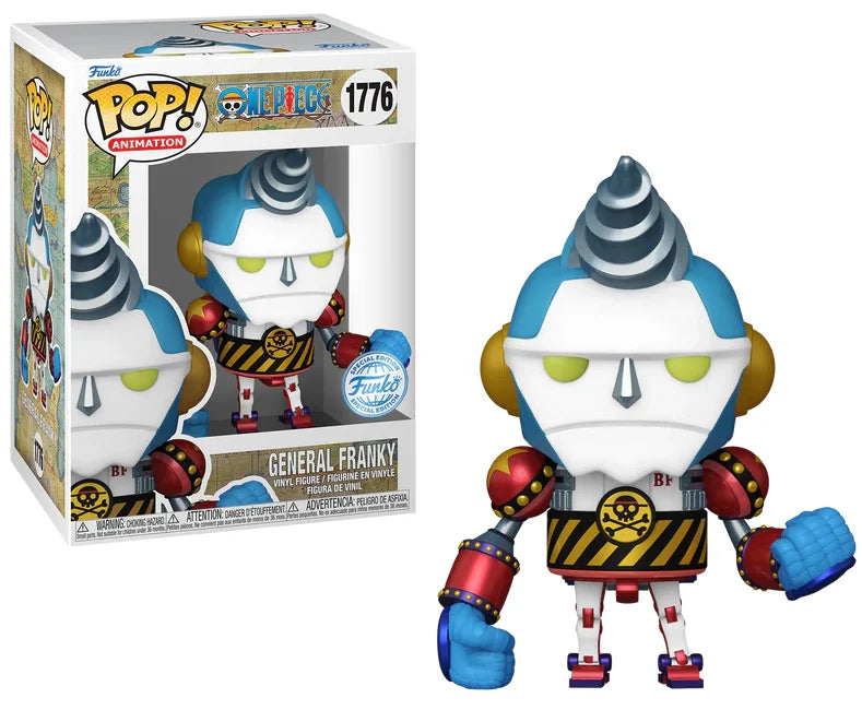 ONE PIECE - POP Animation N° 1776 - General Franky with Chase (GW)