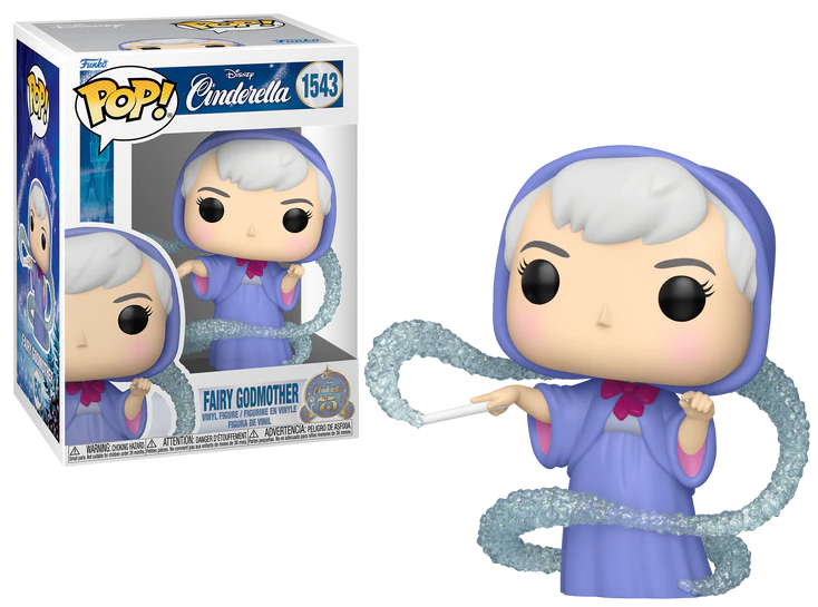 CENDRILLON 75EME ANNIVERSAIRE - POP Disney N° 1543 - La Fée Marraine