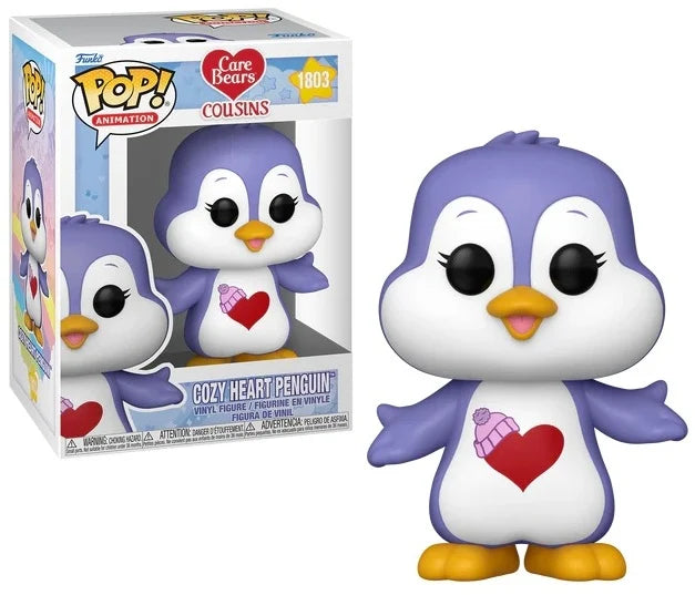 CARE BEAR COUSINS - POP Animation N° 1803 - Cozy Heart Penguin