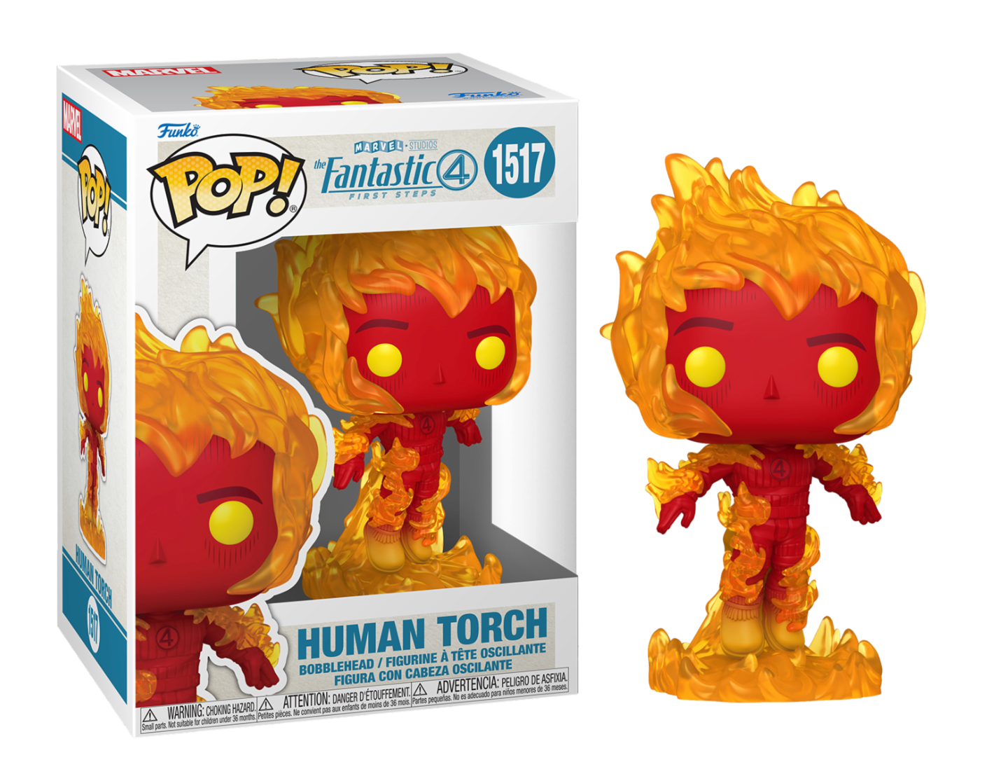 FANTASTIC FOUR - POP Marvel N° 1517 - Human Torch