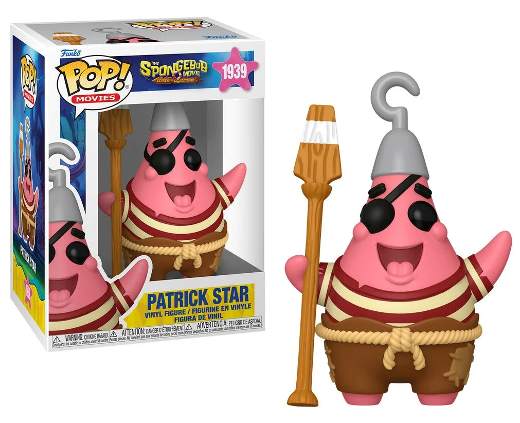 THE SPONGEBOB MOVIE - POP Movies N° 1939 - Patrick (Pirate)