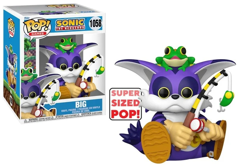 SONIC - POP Super 6'' N° 1058 - Big the Cat with Froggy