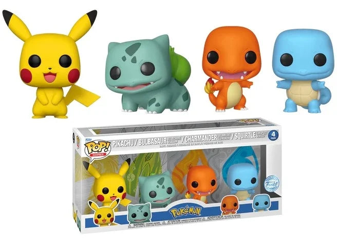 POKEMON - POP Games - Starters - Pack 4