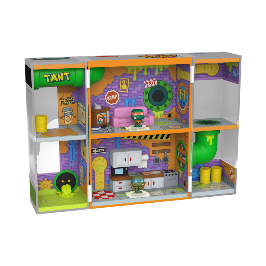 BITTY BOXES - Teenage Mutant Ninja Turtles - Sewer Home