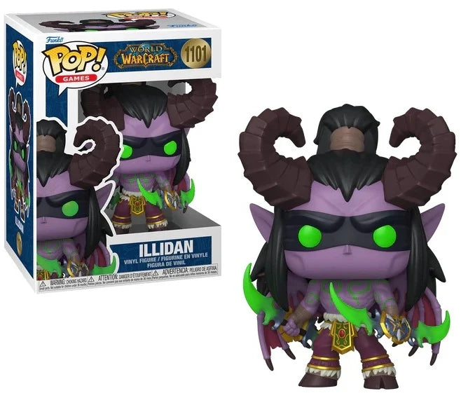 WORLD OF WARCRAFT - POP Games N° 1101 - Illidan with Chase