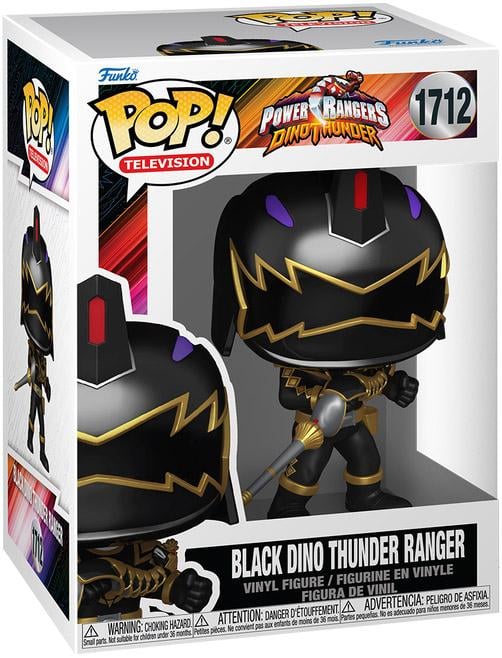 POWER RANGERS DF - POP TV N° 1712 - Dino Ranger Noir