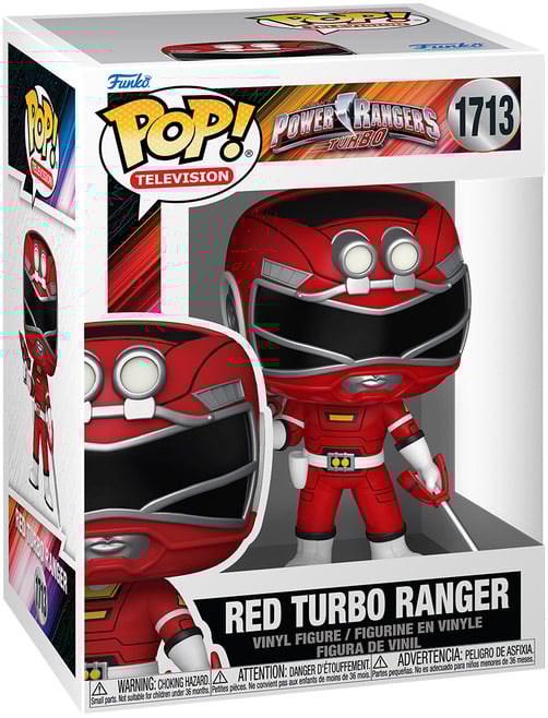 POWER RANGERS TURBO - POP TV N° 1713 - Ranger Rouge