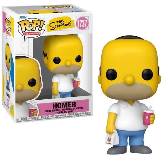 THE SIMPSONS - POP TV N° 1737 - Homer (Krusty Burger)