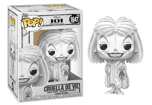 SKETCHED - POP Disney N° 1647 - Cruella De Vil
