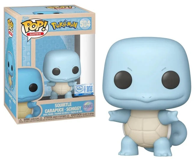 POKEMON - POP Games N° 504 - Squirtle (Soft Color)