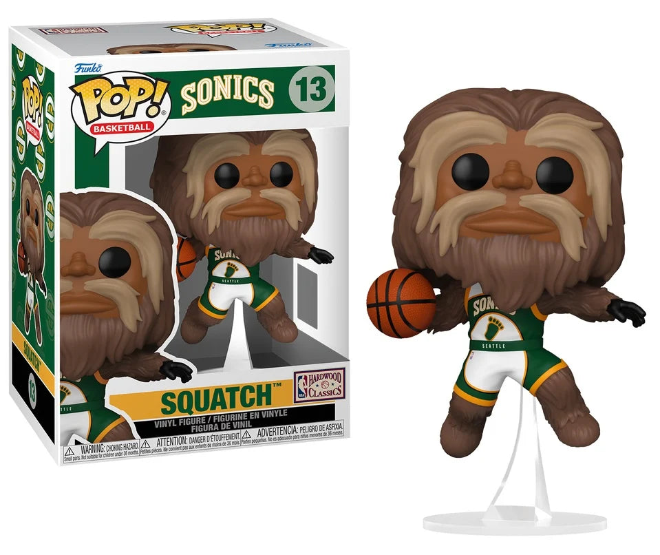 SONICS - POP NBA Mascots N° 13 - Sasquatch