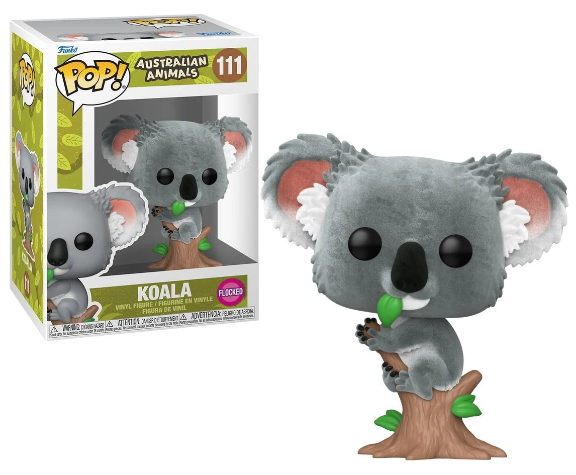 AUSTRALIAN ANIMALS - POP N° 111 - Koala (Flocked)