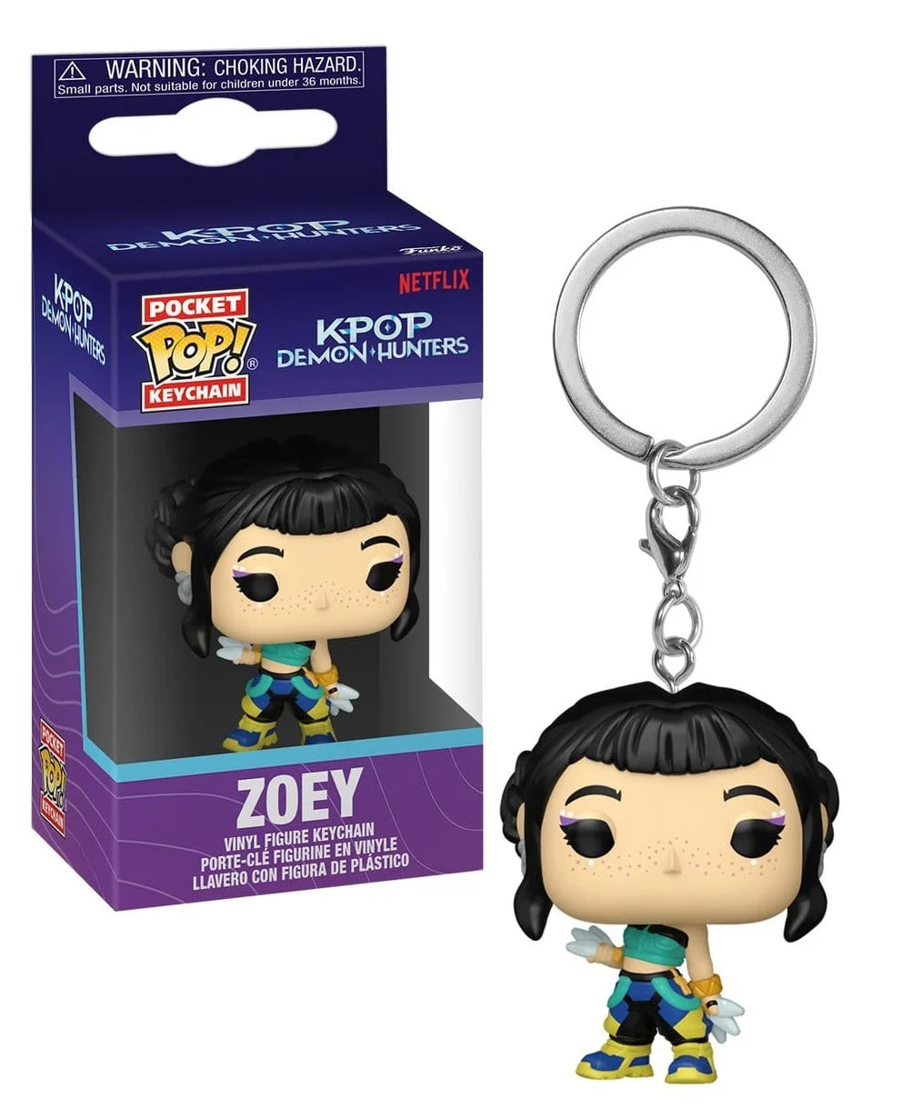 K-POP DEMON HUNTERS - Pocket Pop Keychain - Zoey