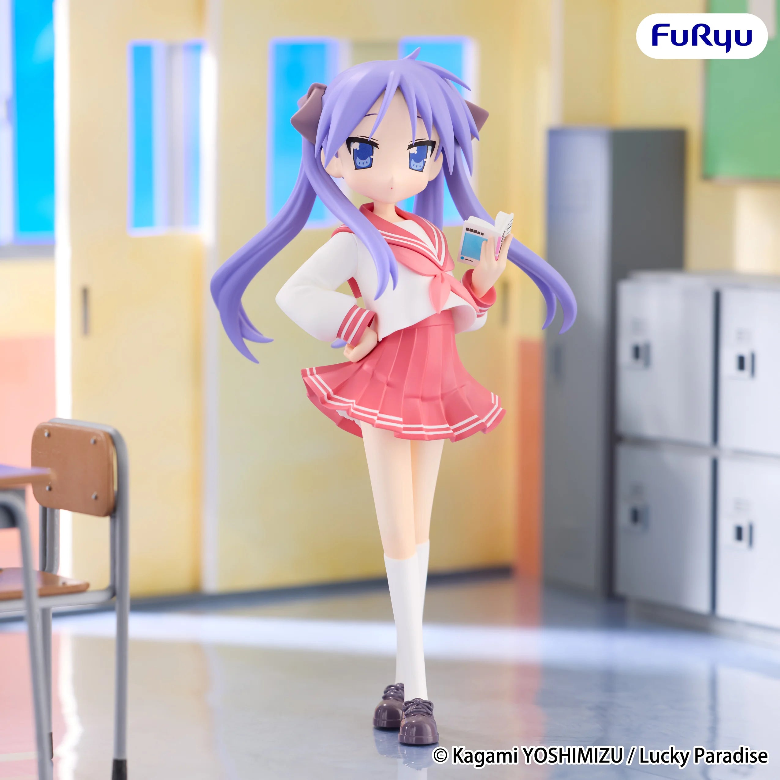 LUCKY STAR - Kagami Hiiragi - Statue Trio-Try-It 19cm