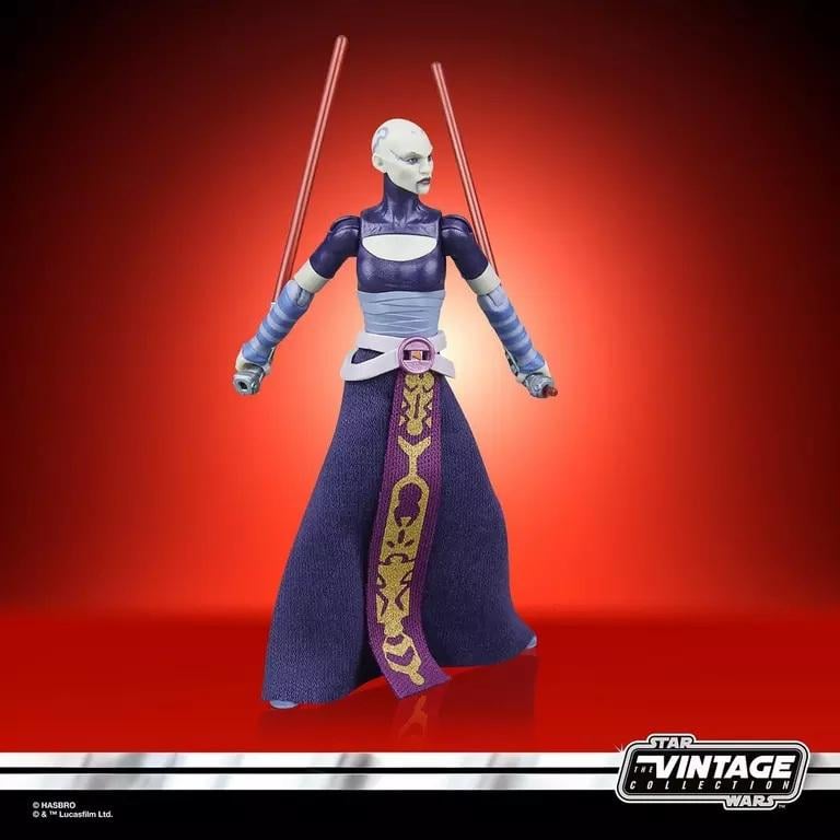 THE CLONE WARS - Asajj Ventress - Figure Vintage Collection 10cm