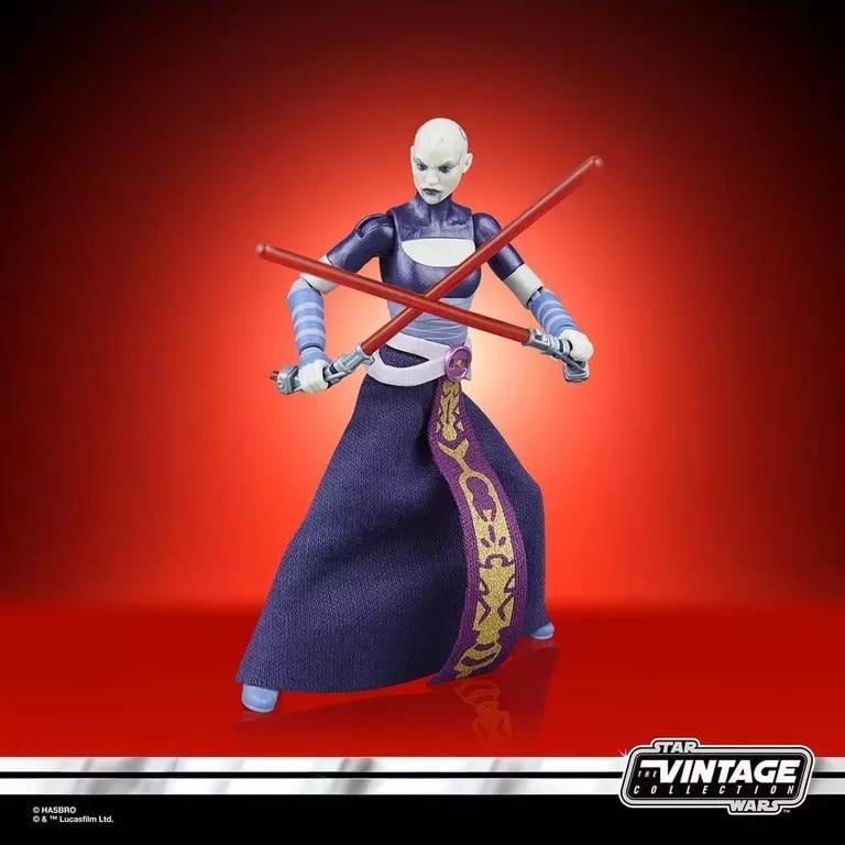 THE CLONE WARS - Asajj Ventress - Figure Vintage Collection 10cm