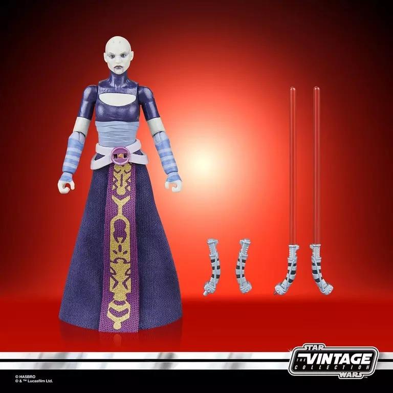 THE CLONE WARS - Asajj Ventress - Figure Vintage Collection 10cm