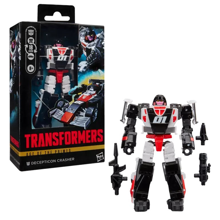 TRANSFORMERS - Decepticon Crasher -Figure Age of the Prime Deluxe 14cm