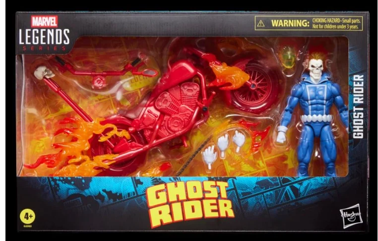 MARVEL - Ghost Rider with Motorcycle - Figure Legend Series 15cm